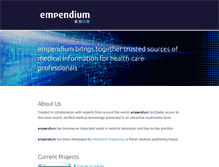 Tablet Screenshot of empendium.com